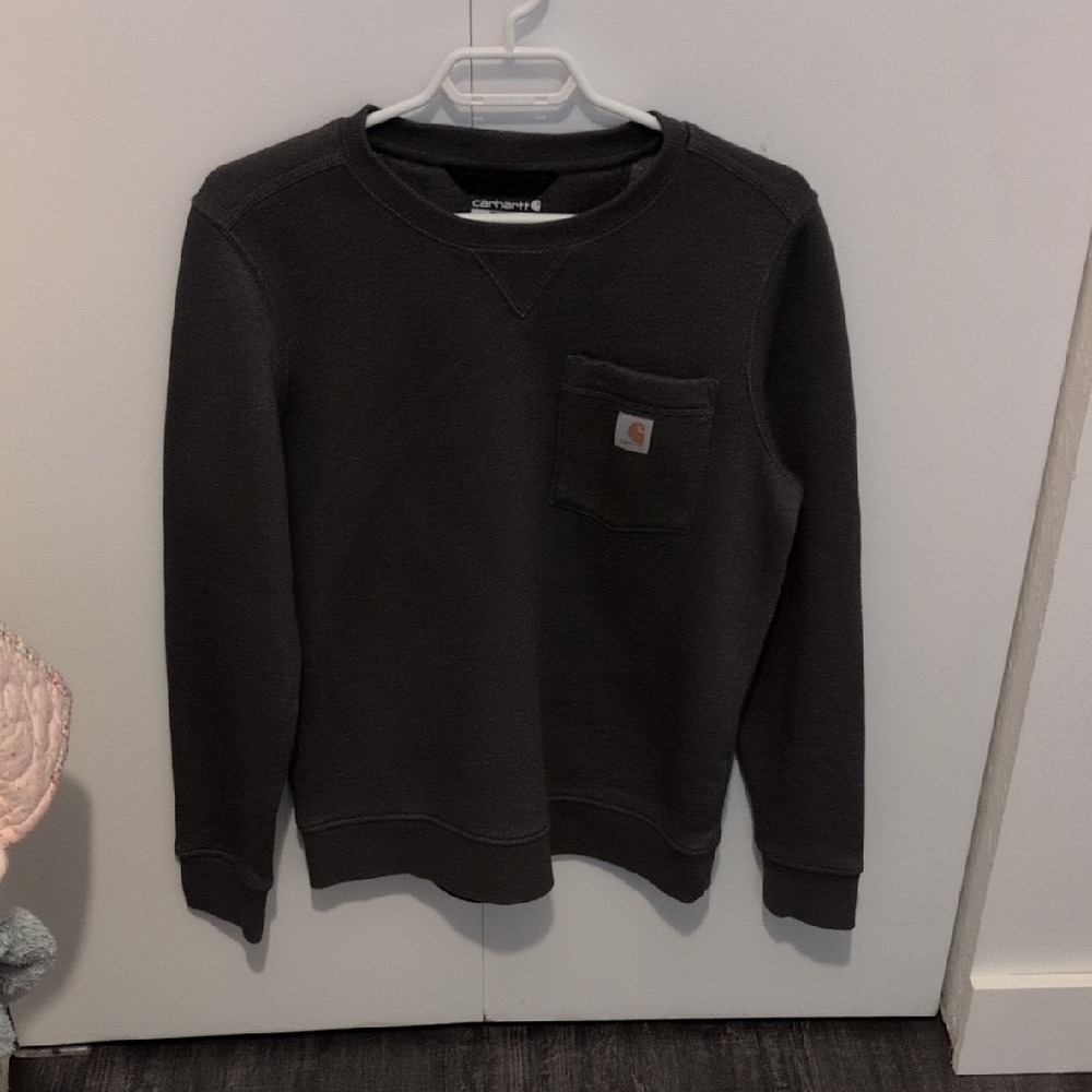 Carhartt Men's Dark Gray Crewneck Sweater